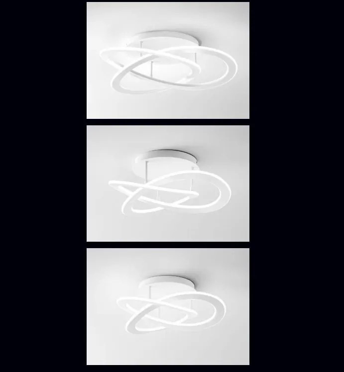 Lustra LED aplicata diametru 60cm YARA 3000K sau 4000K