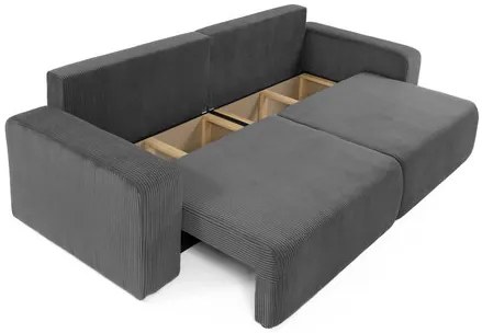 Canapea extensibilă Euston Sztruks (Albastru închis) (cu sp. depozitare). 1105535