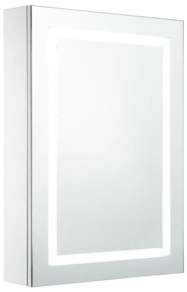 285116 vidaXL Dulap de baie cu oglindă și LED-uri, 50 x 13 x 70 cm