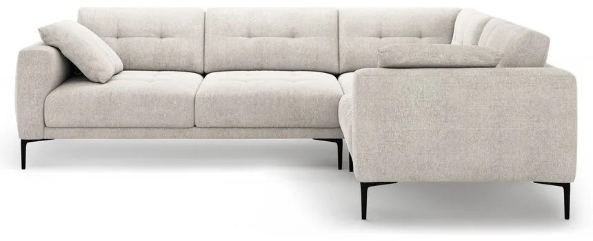 Colțar bej (cu colț pe partea dreaptă/în formă de ”L”) Bemy – Micadoni