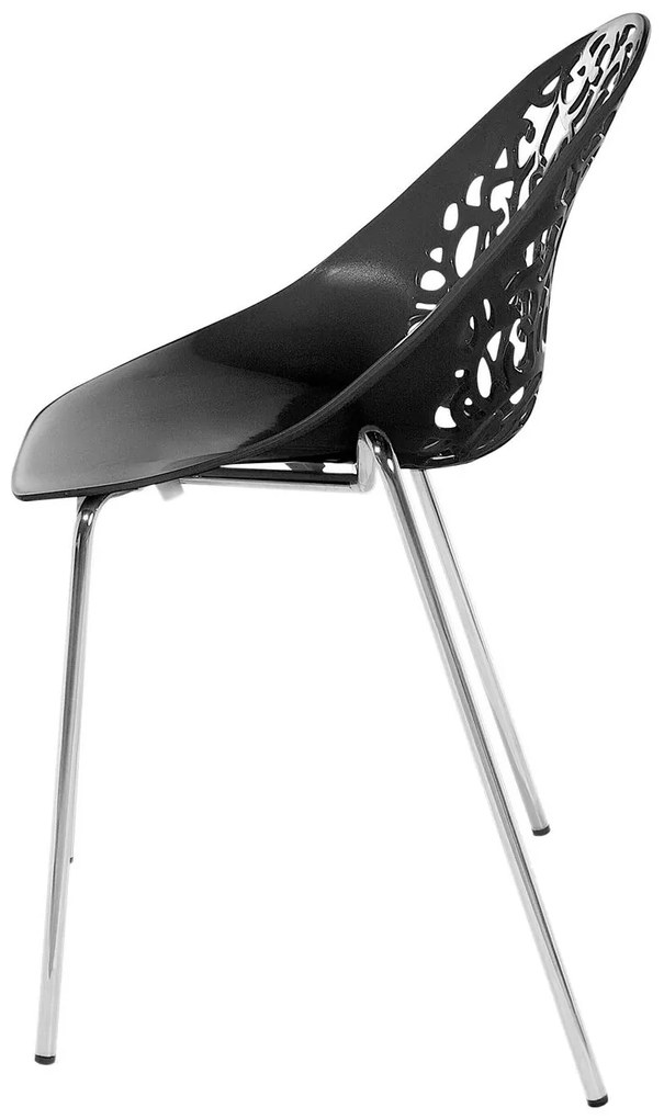 Set mese de sufragerie 4buc. Mumbwa (negru). 1009814