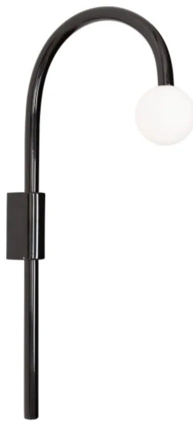 Aplica de perete LED design minimalist ENIGMA, negru