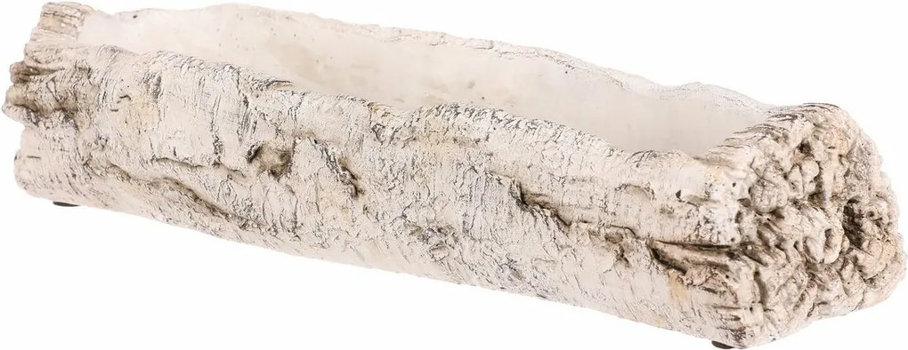 Husă pentru flori - jardiniere, imitație de mesteacăn, 39 x 14 x 8 cm, 39 cm