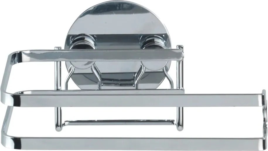 Suport autoadeziv pentru hârtia de toaletă Wenko Turbo-Loc, 11 x 13,5 cm