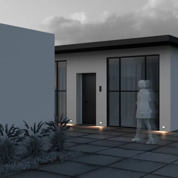 Corp de iluminat LED încastrat de exterior Maytoni O045SL-L3W3K BOSCA LED/3W/230V IP65 alb