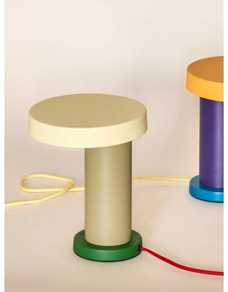 Veioză verde (înălțime 25 cm) Magic – Hübsch