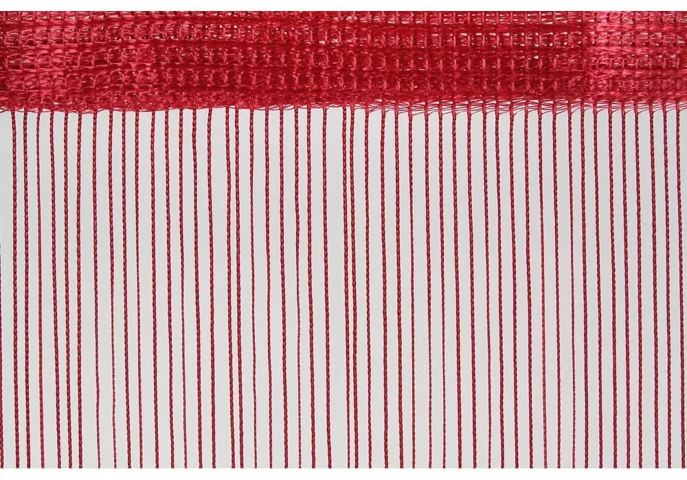 Draperie roșie pentru ușă 100x200 cm String – Mendola Fabrics