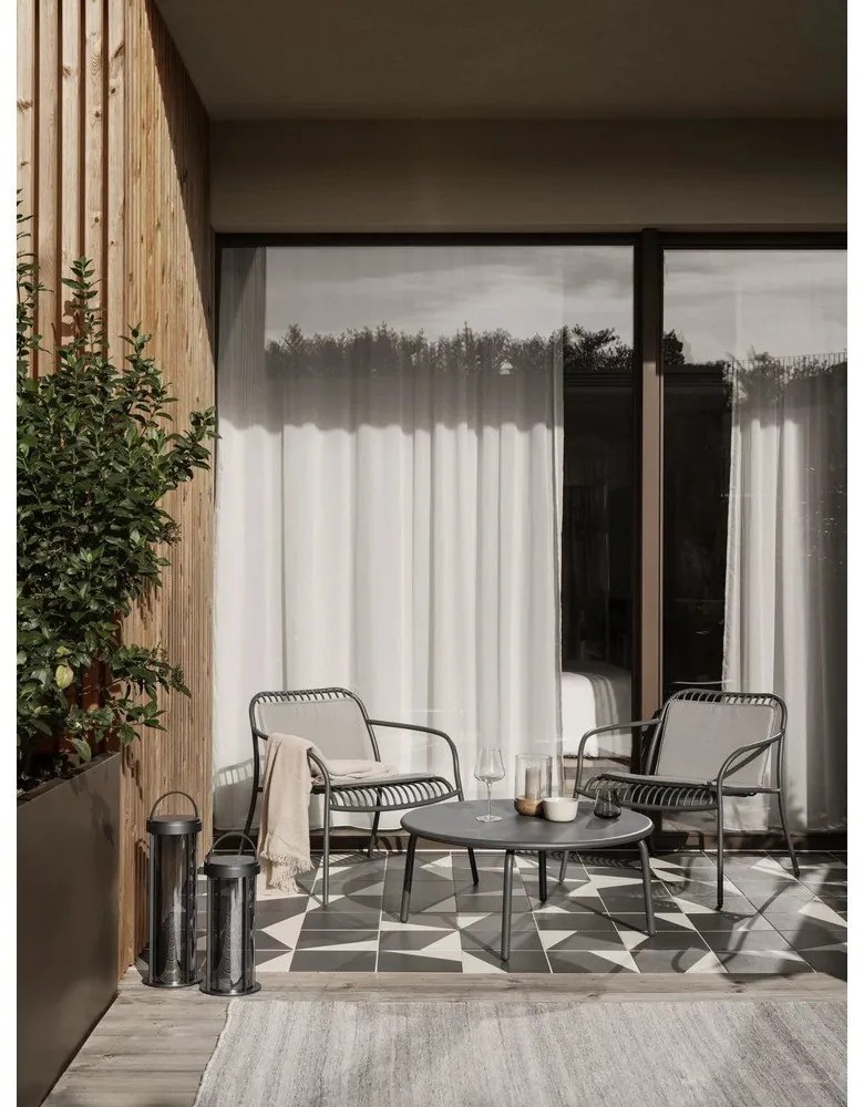 Pernă pentru scaun de grădină gri 45,5x75 cm Yua – Blomus