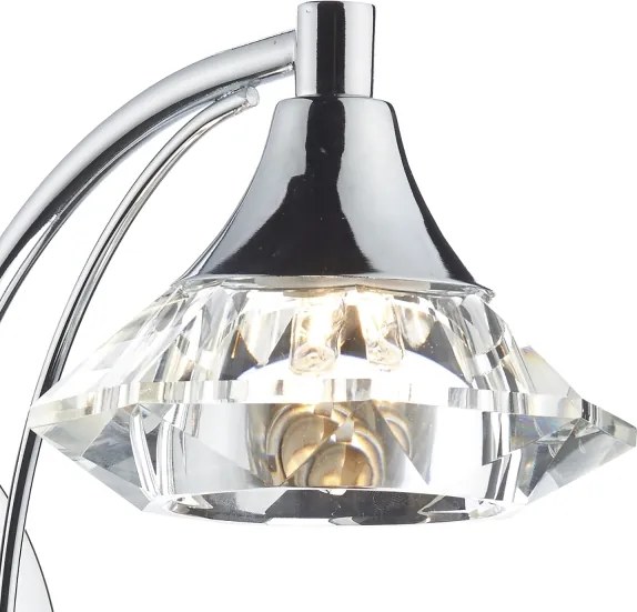 Där Lighting LUT0750 - Lampă de perete LUTHER 1xG9/40W/230V crom lucios