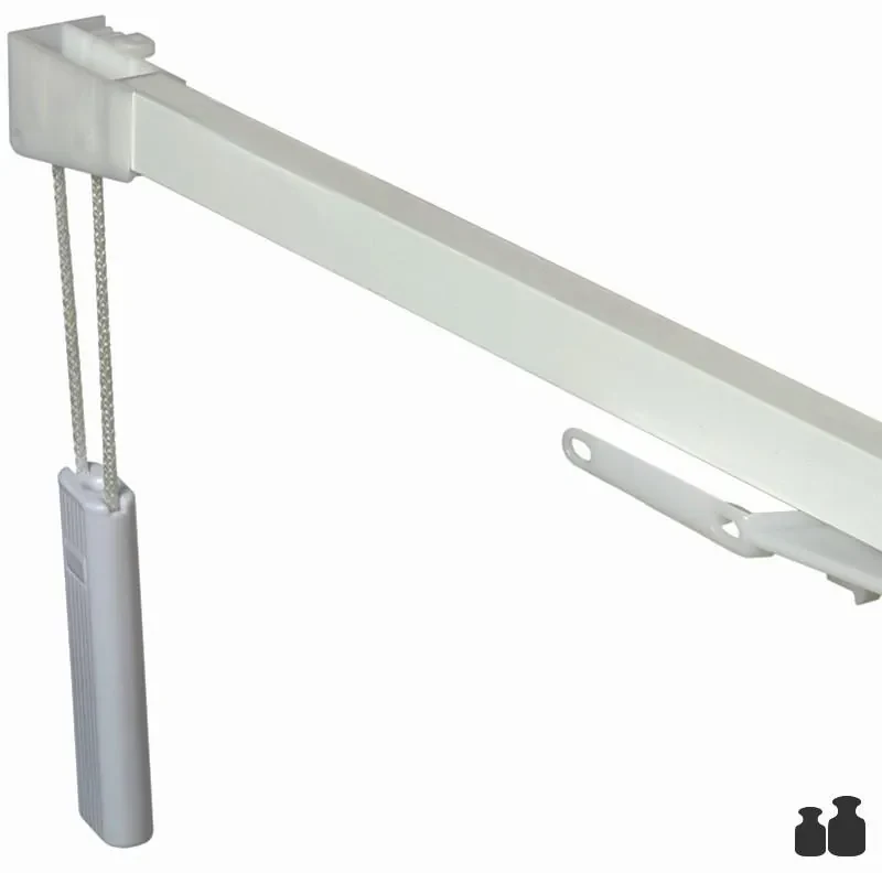 Sina perdele/draperii aluminiu cu snur de actionare Pesaro - 400 cm