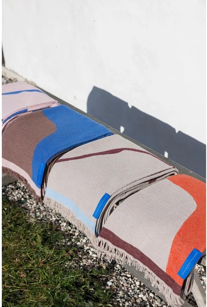 Pătură bej 130x175 cm Studio – Mette Ditmer Denmark