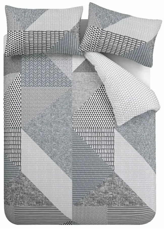Lenjerie de pat Catherine Lansfield Geo, 135 x 200 cm