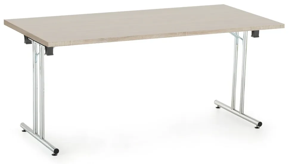 Masa plianta Impress 160 x 80 cm, stejar sonoma