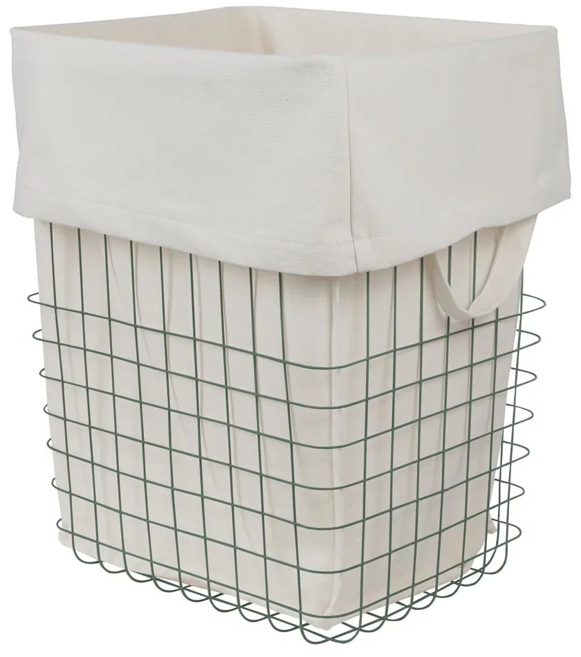 Coș de rufe verde din metal/din material textil 64 l Store-It – Mette Ditmer Denmark