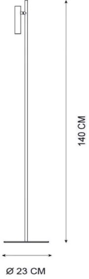 Lampadar LED dimabil PHILON LED/4,5W/230V Lucide 79781/05/30