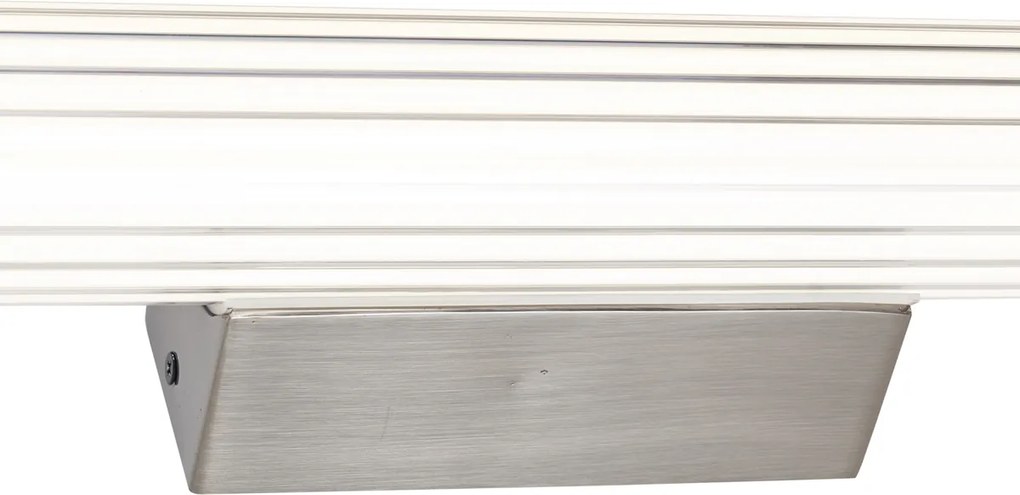 Lampă de perete retro Gunmetal 60,4 cm incl. LED IP44 - Coco