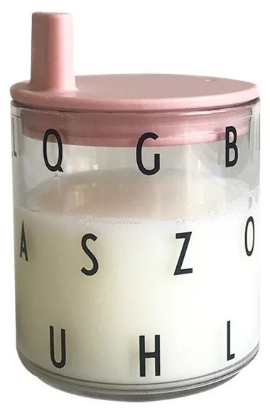 Cană pentru copii Design Letters Grow With Your Cup, roz