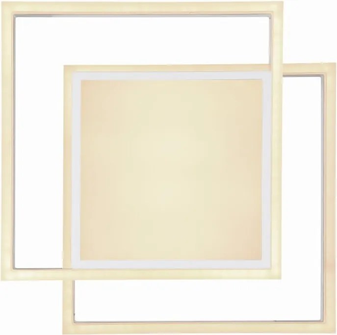 Plafoniera Smart LED CCT dimabila cu telecomanda SQUARES