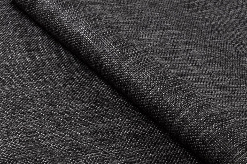 Covor SISAL SION A5165A Melanj țesute plate negru