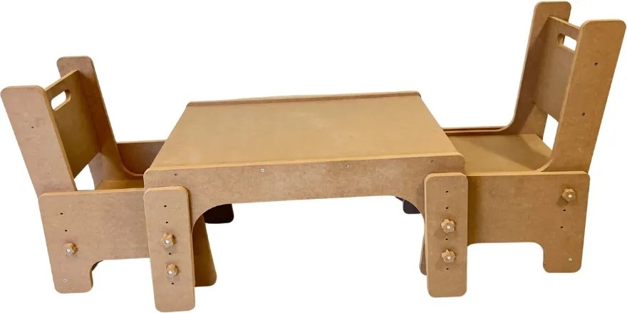 Set Bruno Natur masuta cu scaune