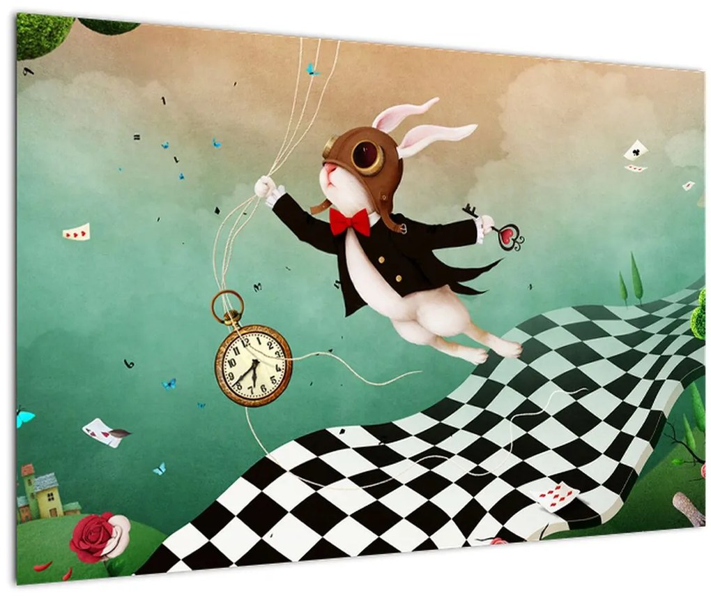 Tablou - Iepuraș fantezie (90x60 cm)