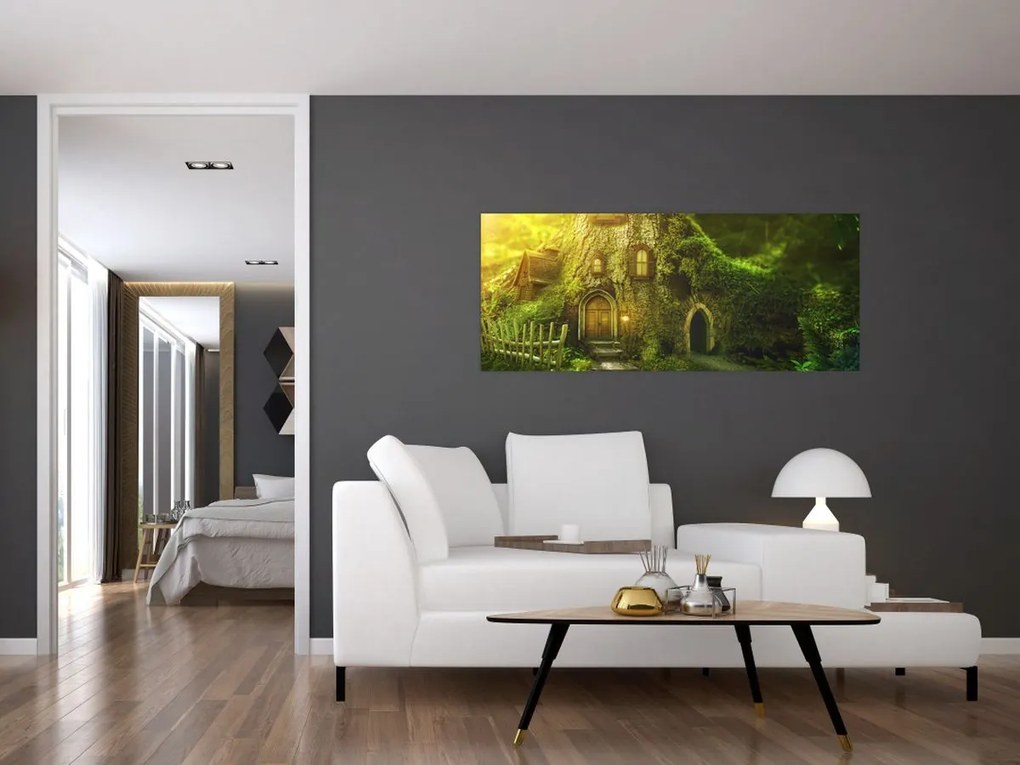 Tablou - Pădure de poveste (120x50 cm)