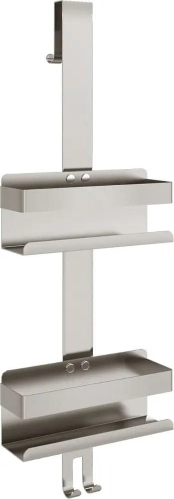 vidaXL Suport pentru duș suspendat, oțel inoxidabil 304 periat