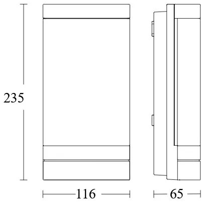 Steinel 067212 - Lampa LED exterioară cu senzor L 271 SC LED/6,6W/230V IP44