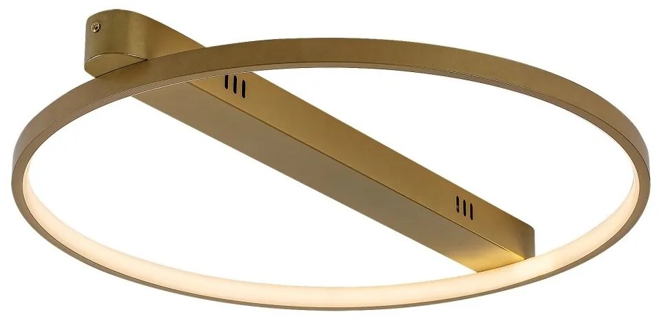 Plafoniera LED din metal auriu Beliza