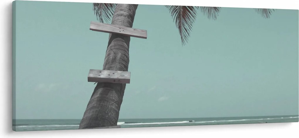 Tablou - Palma în Caraibe (120x50 cm)