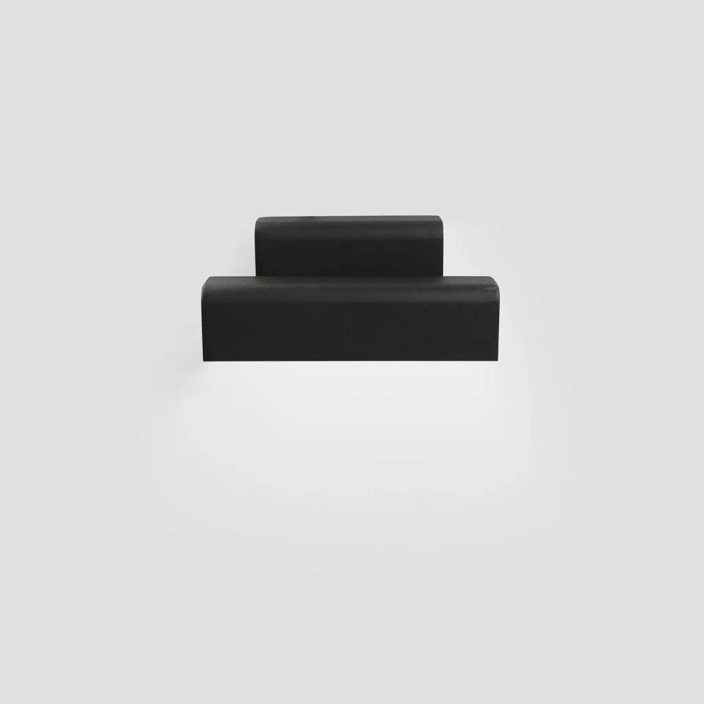 Aplica LED de exterior design modern IP65 BALIC Black