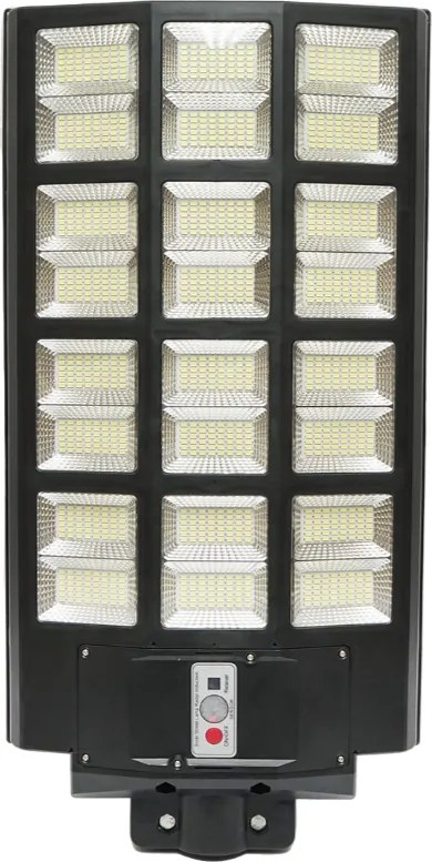 Lampa solara LED iluminat stradal 1200W, 6500K, IP65 cu panou solar senzor de miscare telecomanda