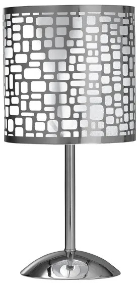 Lampă de masă ONLI BRUCE 1xE27/15W/230V 40 cm crom mat