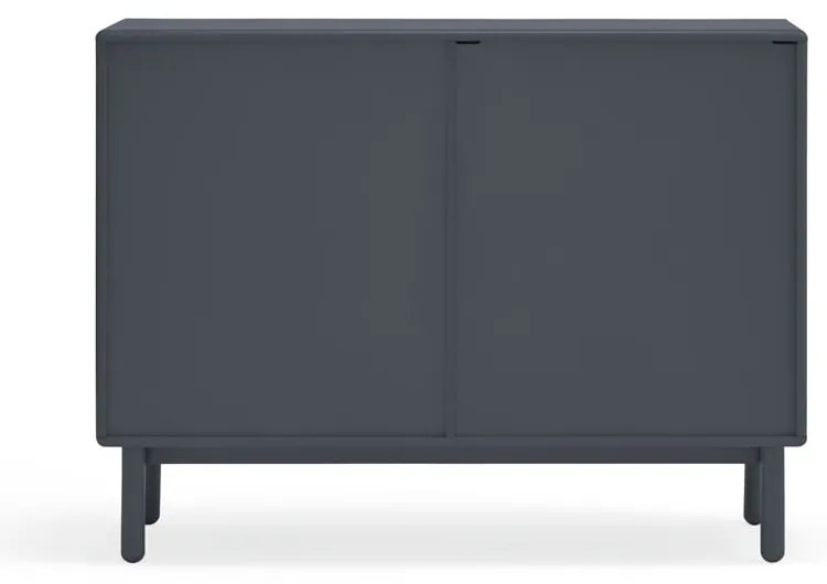 Comodă joasă de culoare gri închis 120x90 cm Corvo - Teulat