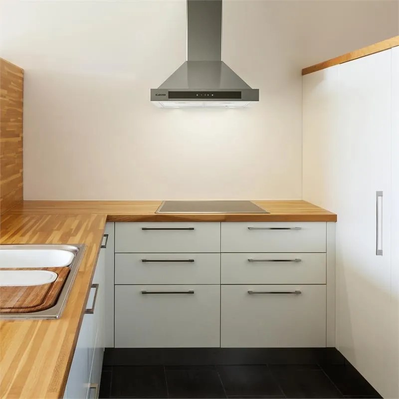 Klarstein Zelda hota din oțel inoxidabil 60cm montata pe perete 620 m³ / h Touch temporizator