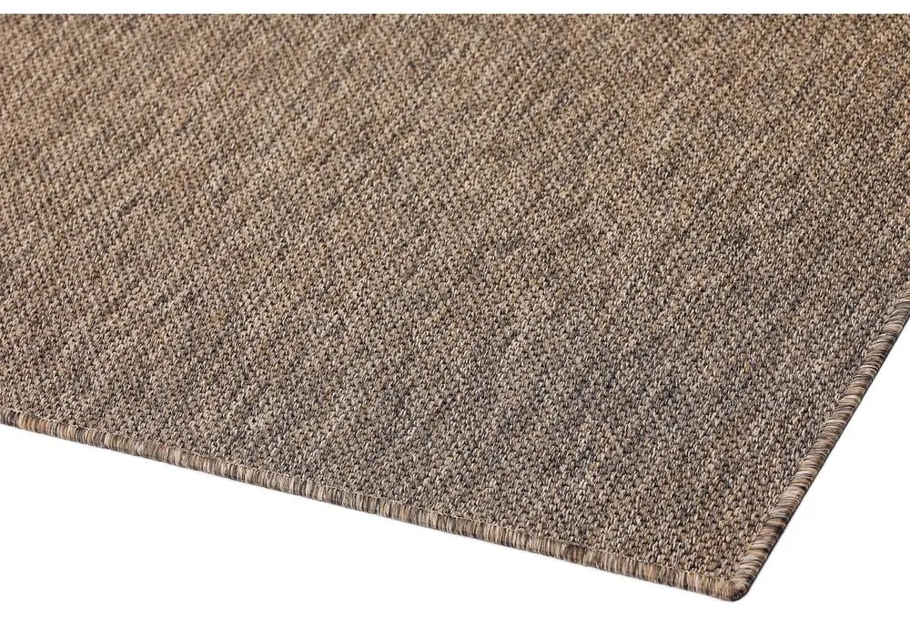 Covor de exterior maro tip traversă 250x80 cm Vagabond™ - Narma