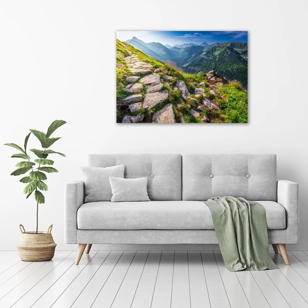 Imprimare tablou canvas Sunrise tatry