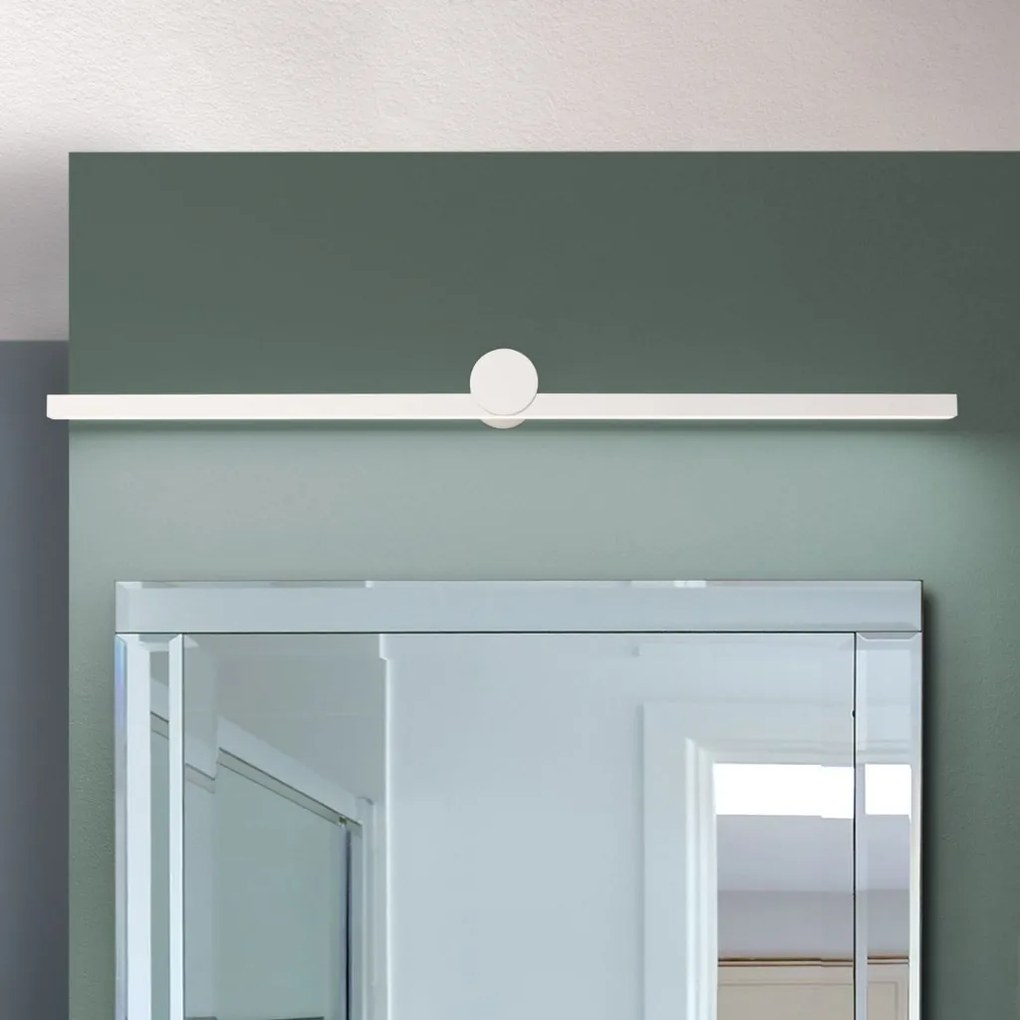 Aplica LED pentru baie moderna IP54 BEAUTY L-101cm alba