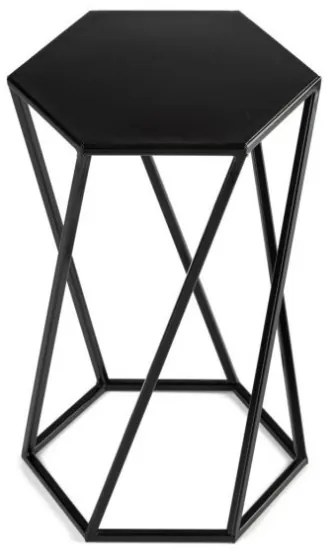 Suport pentru flori 40x24 cm, negru