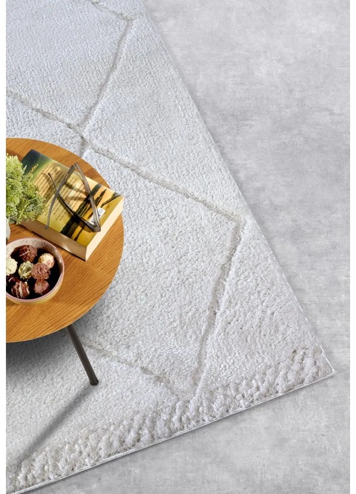 Covor crem 120x170 cm Perrotin Cream White – Elle Decoration