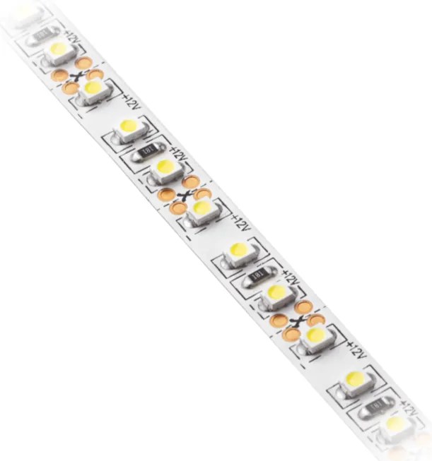 Banda LED Flash GTV pentru mobilier, lumina neutra, 120 LED m, 550 lm m, 9,6 W m, 12V, IP20, 2 m Alb neutru, 9.6 W m, 12 V, 550 lm m, LED Flash, 8
