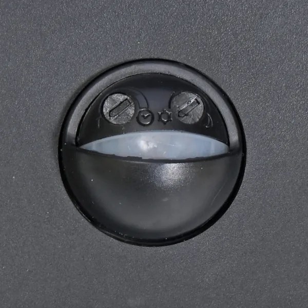 Aplică LED de exterior cu senzor Brilagi ARCELO LED/9W/230V IP44