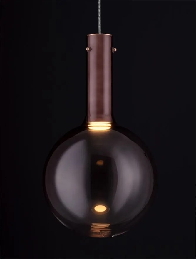Pendul, Lustra design modern Entero maro