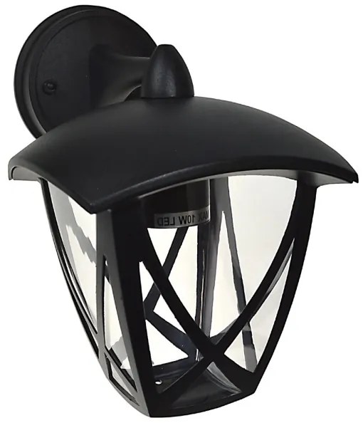 Aplică perete exterior ODINA 1xE27/10W/230V IP44