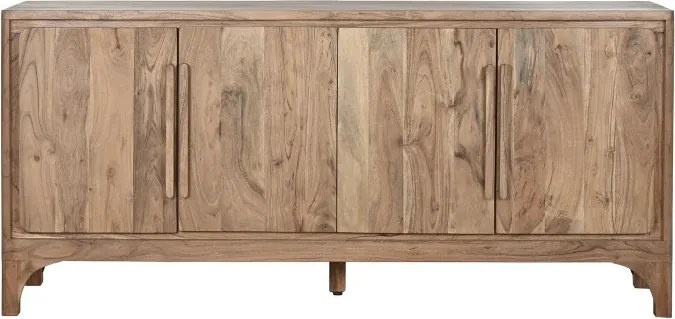 Bufet din lemn masiv de acacia, 175×40×81 cm, „Baobab"
