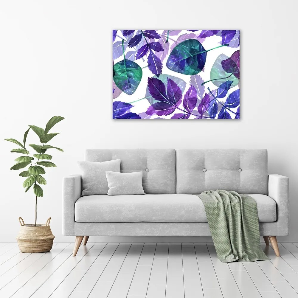 Print pe canvas Frunze colorate