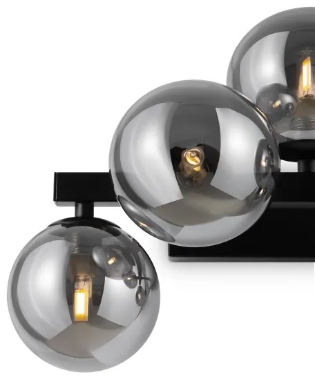 Aplică Maytoni MOD547WL-05B DALLAS 5xG9/28W/230V negru