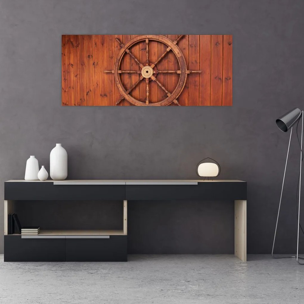 Tablou cu cârmă (120x50 cm)