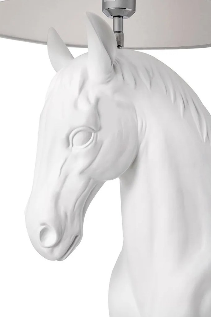 Lampadar super modern Horse M alb