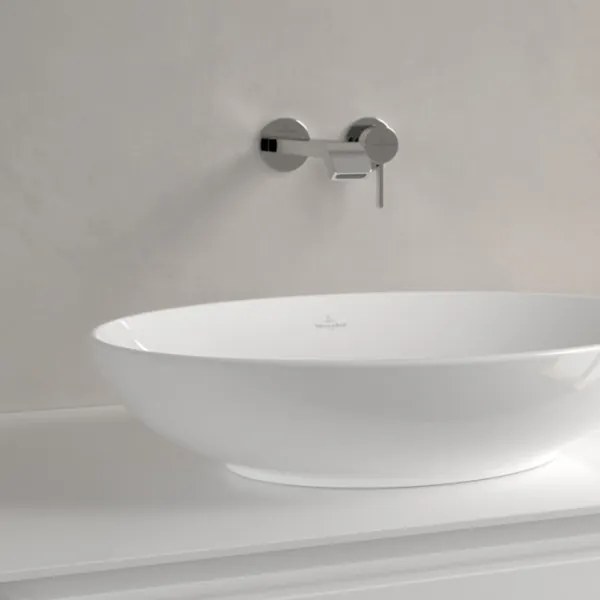 Villeroy & Boch 4A470101 - Lavoar pentru montaj pe blat LOOP&FRIENDS 56x38 cm ceramică/alb